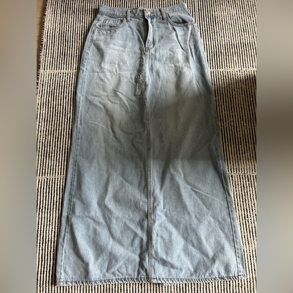 Denim maxi skirt - Picture 1 of 3